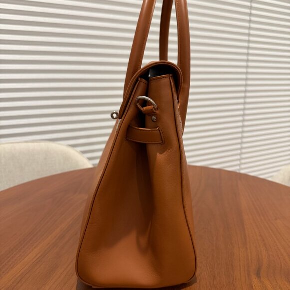 Sabatier 1947 BELLECOUR 617 SOLA HAVANA Cognac smooth leather - Picture 3 of 9